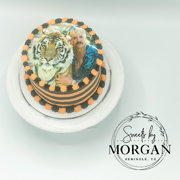 3D tiger face cake chocolate 3 kg